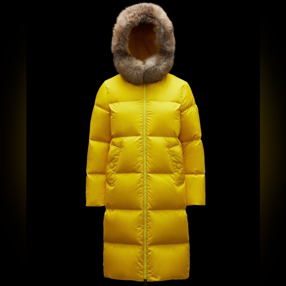 Moncler Marrionnier Yellow Parka